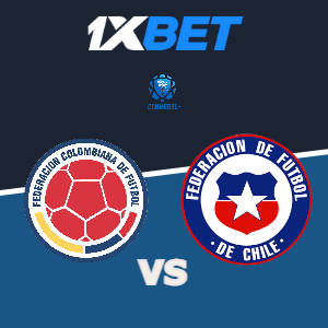 Colombia vs Chile 1xBet apuestas